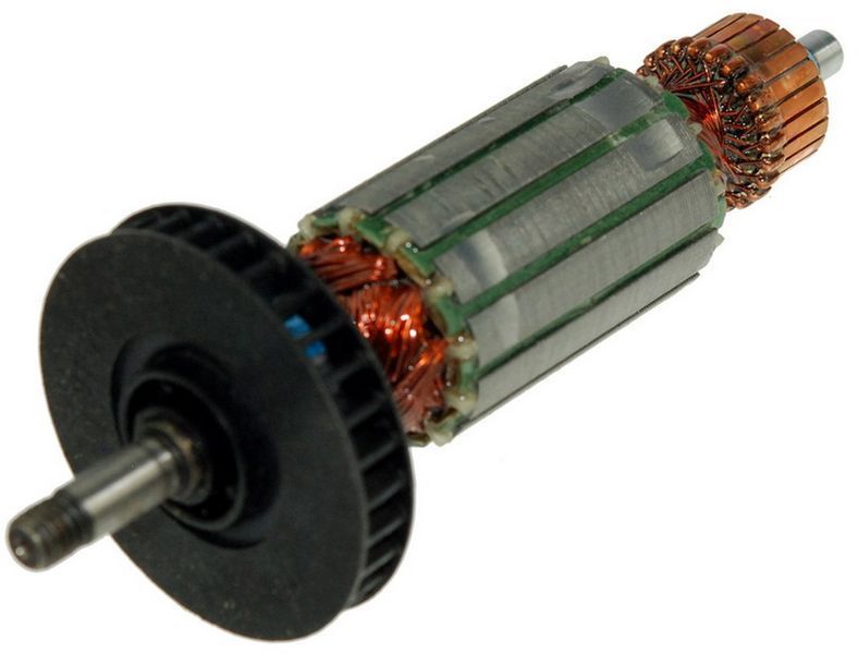 Якорь болгарки Black and decker CD115 (157*34 резьба 8 мм) 26757-372 фото