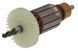 Якір дриль Bosch 13 RE( 143*35 4-з /ліво) аналог 2604011259 26447-053 фото 4