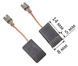 Щетки Bosch A-86 5х8х14 1607014145 398959-174 фото 2