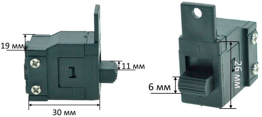 Кнопка болгарки eurotec 115 сувак 30746-071 фото