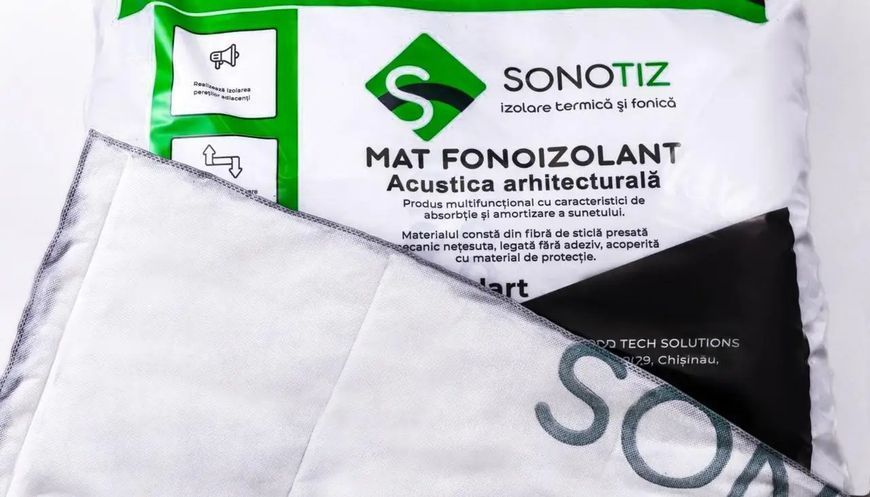 Термозукоизол Стандарт SONOTIZ (12мм) Звукоизоляция толщина - 12мм 1338337594 фото