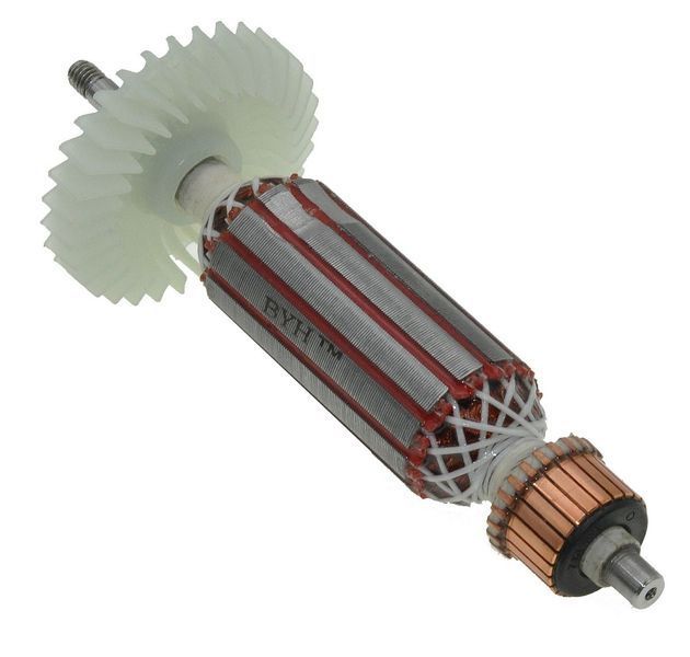 Якорь болгарки Makita GA4030/GA5030 (160*29 резьба 6мм) 1 класс 517649-4 866747-1352 фото