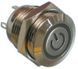 Кнопка антивандальная d18mm резьба 16mm h18mm 4 контакта индикация 00831-535 фото 1