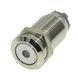 Кнопка антивандальная d14mm резьба 12mm h25mm 2 положения 4 контакта индикация 69053-514 фото 3