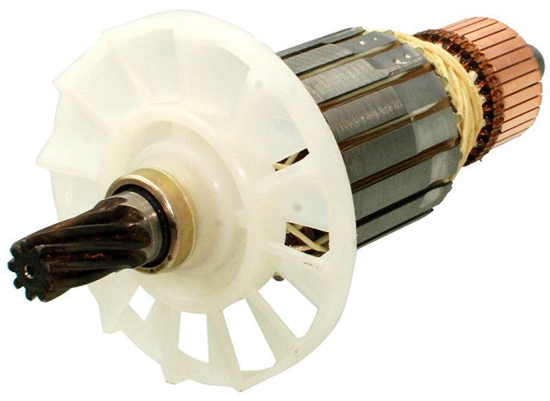 Якорь отбойный молоток 9-з Зенит ЗМ-1500 /Hitachi PH65A (196*53 9-з /право) GUA 26685-298 фото