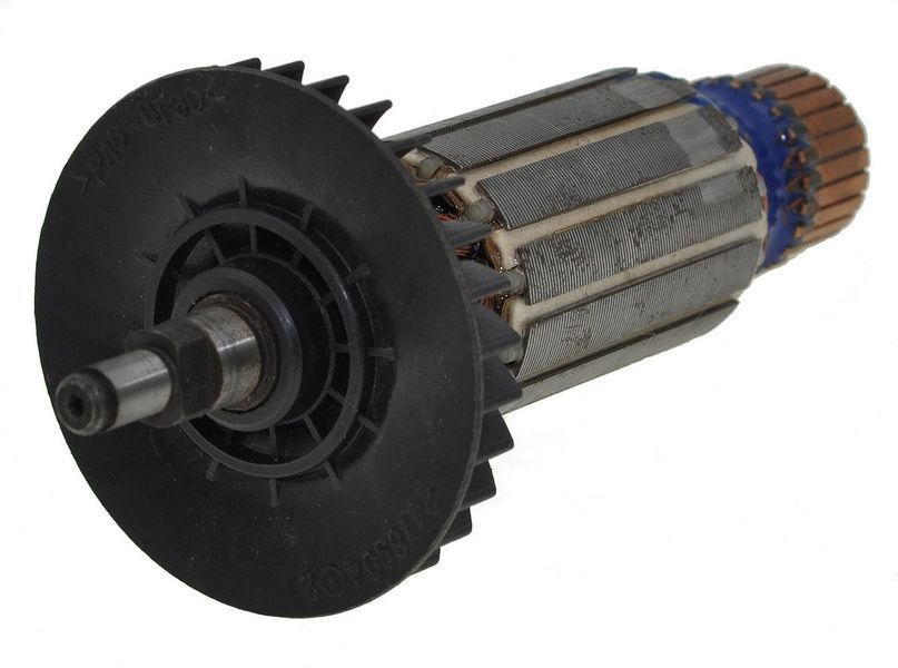 Якір болгарки Makita 9525NB (144*32 під вал 6мм / шліц) аналог 517303-0 26485-092 фото