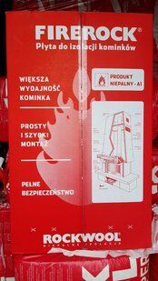 Плита для каминов Rockwool FIREROCK 1000/600/30мм (поштучно) ут019 фото