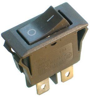 Тумблер 2 положення 4 контакти 17*33 mm 16A 00970-675 фото