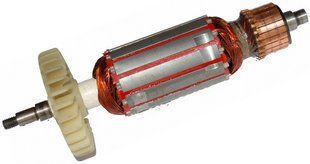 Якорь болгарка Topex 1050 Вт, Протон МШУ-125-1100/1150 (174,5*38 шпонка 8мм) 26936-552 фото