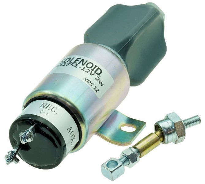 Соленоид (электромагнитный клапан) дизельного генератора 1751-12V 2W 58968-1721 фото