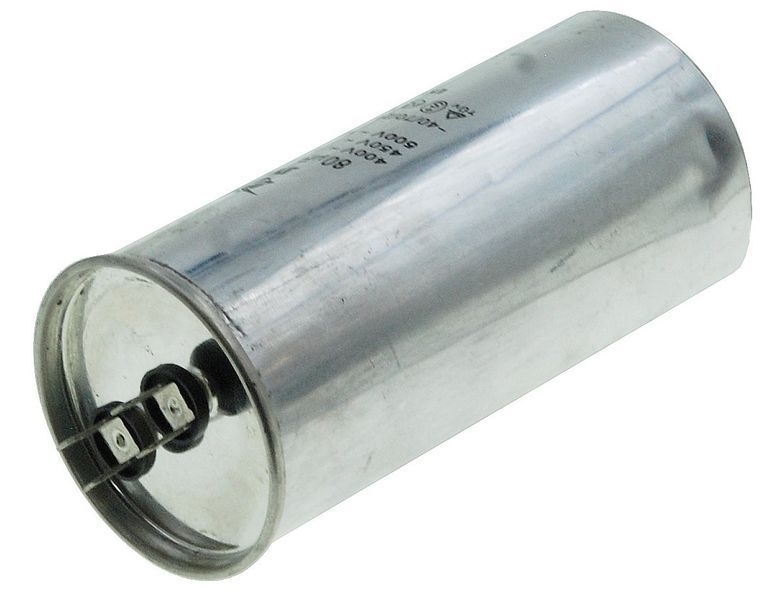 Конденсатор CBB-65 80мкф 450 VAC алюминий JYUL (60*131 mm) 64207-45199 фото