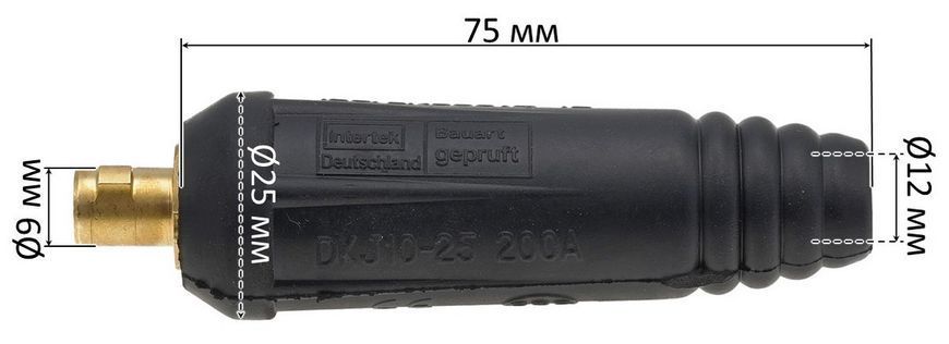 Кабельний штекер 20-25мм Sturm AWP-1025 45973-038 фото